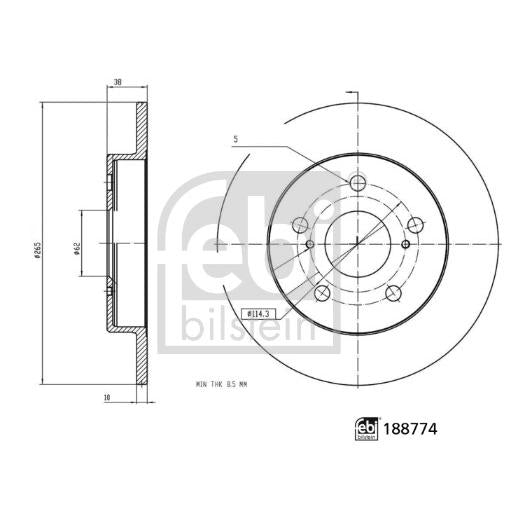 WABCO 9617229242 Parking Brake Brake Valve Repair Kit