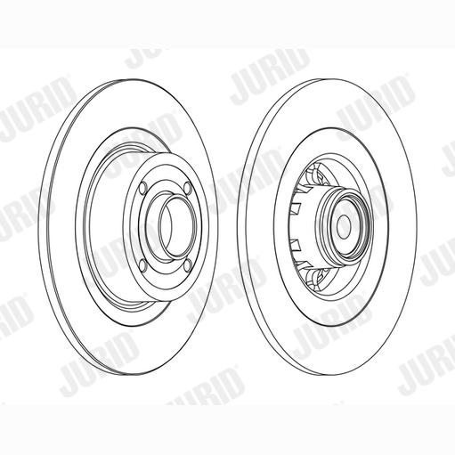 HERTH+BUSS JAKOPARTS J3108036 Brake Master Cylinder