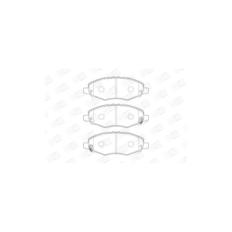 Champion 572641Ch Brake Pad Set