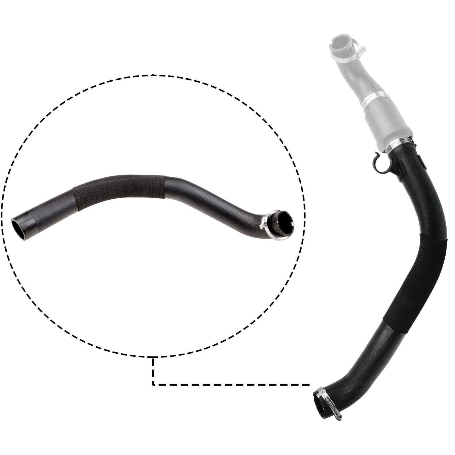 GATES GAT09-0623 Charge Air Hose