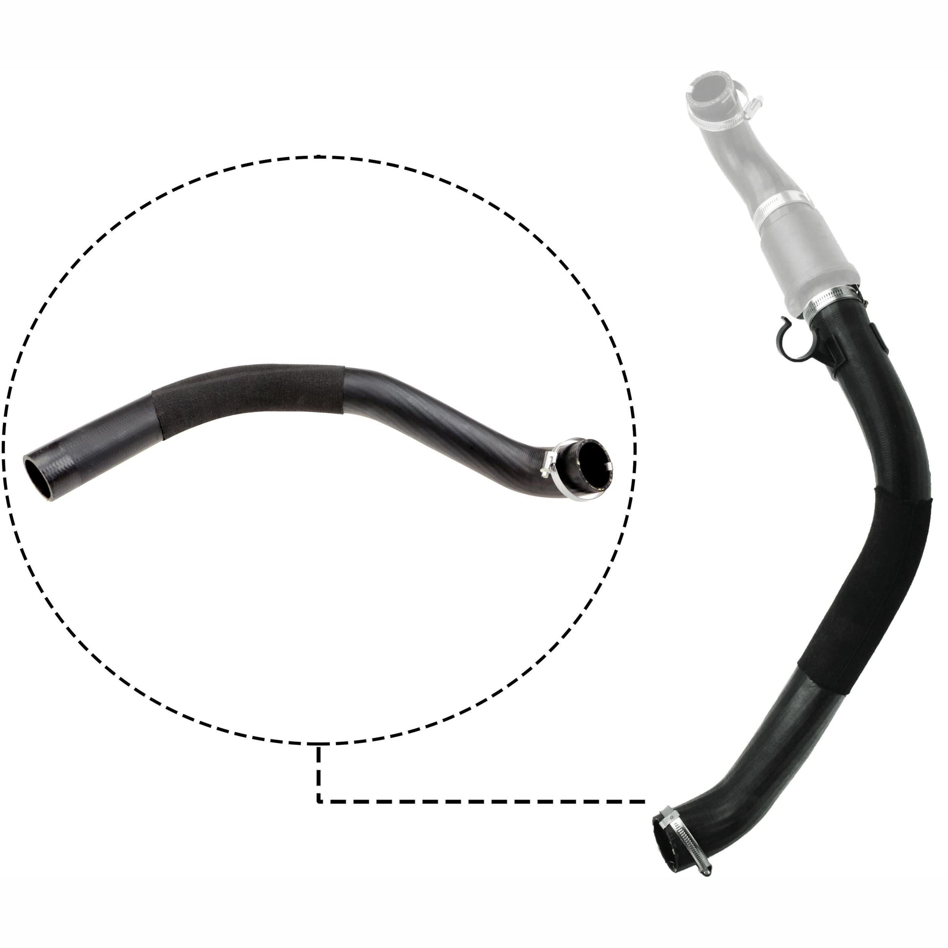 GATES GAT09-0623 Charge Air Hose