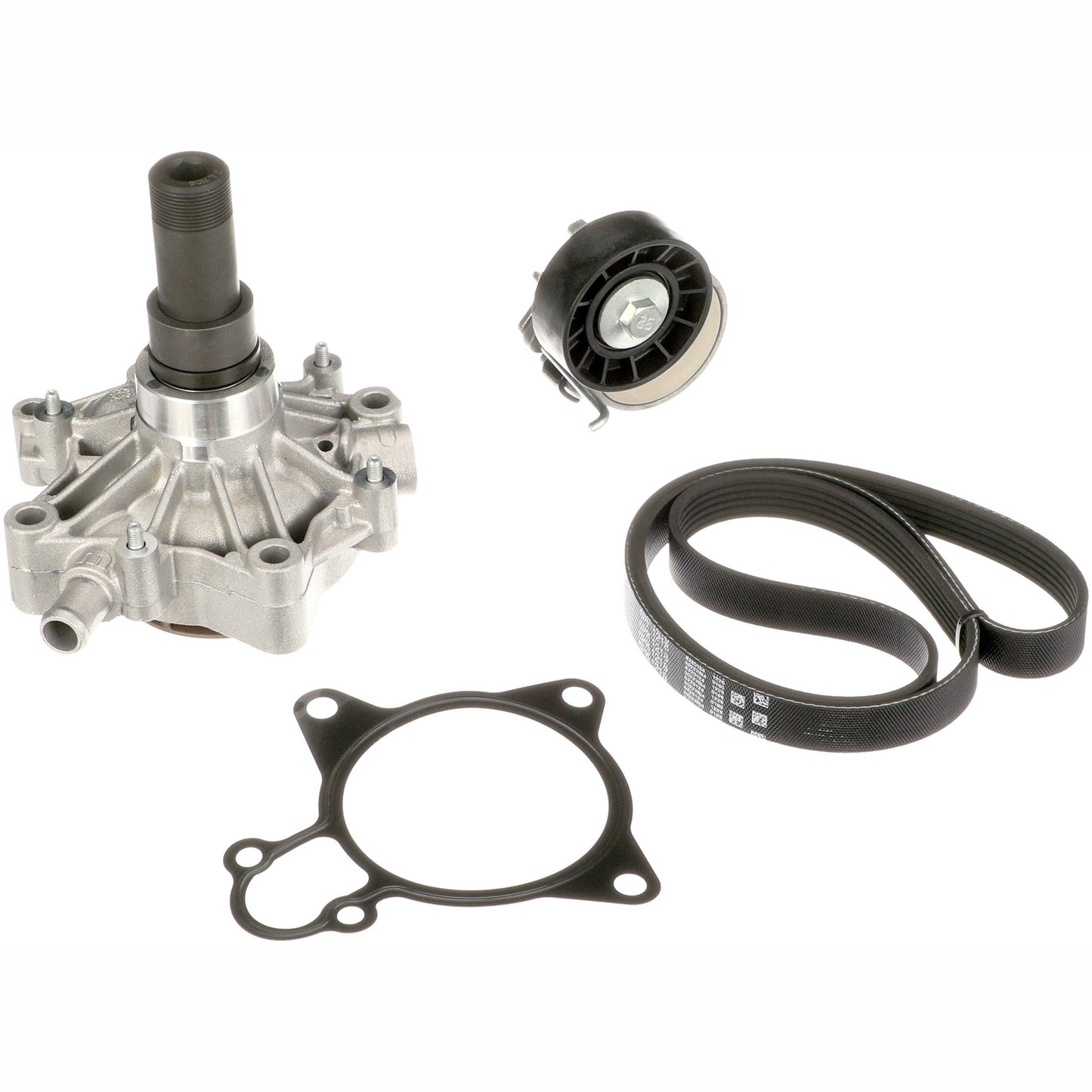 GATES GATKP56PK1218 Water Pump + V-Ribbed Belt Kit