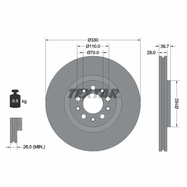 QUICK BRAKE QB113-1398X Brake Caliper Guide Sleeve Kit