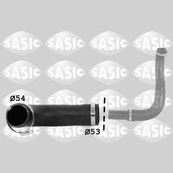 SASIC SAS3336221 Charge Air Hose