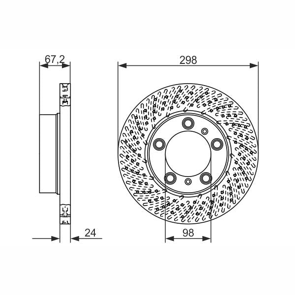 WABCO 9617035000 Parking Brake Valve
