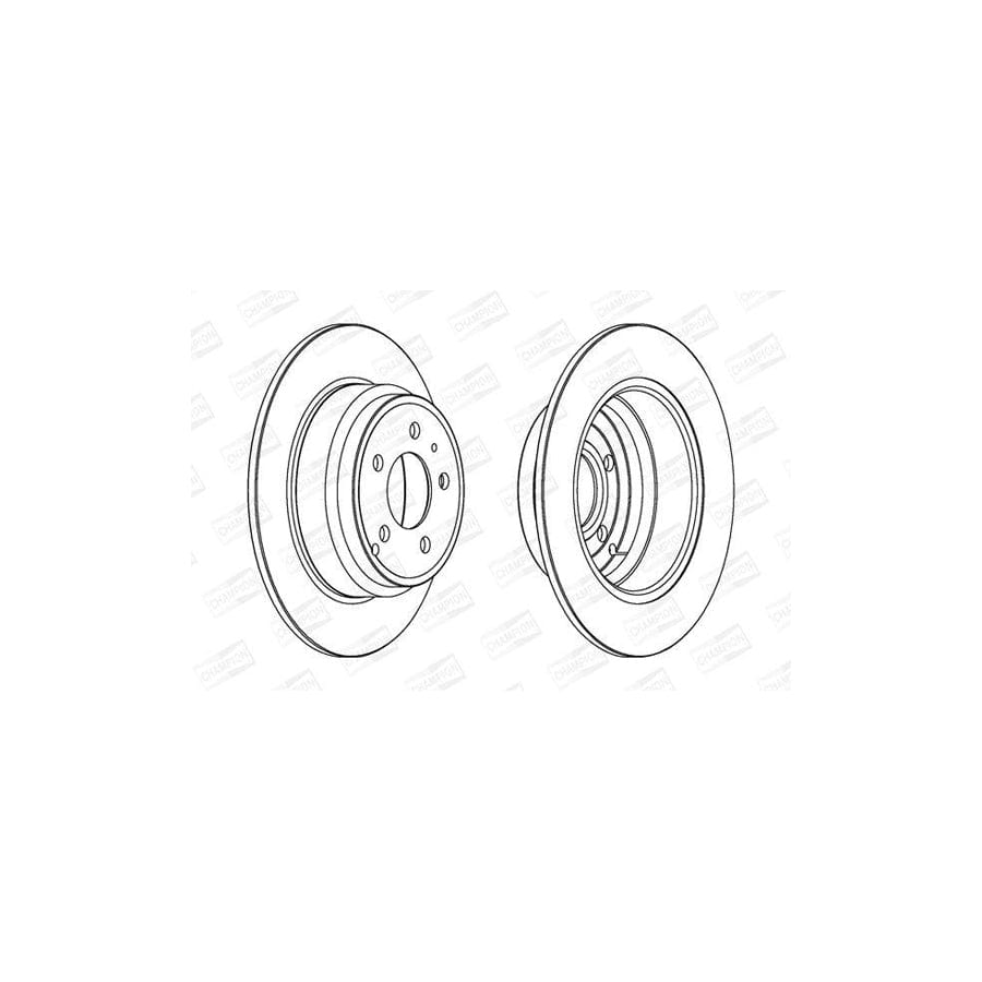 Champion 561867Ch Brake Disc