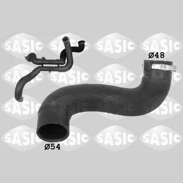 SASIC SAS3350007 Charge Air Hose
