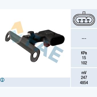 FAE AE15121 Intake Manifold Pressure Sensor