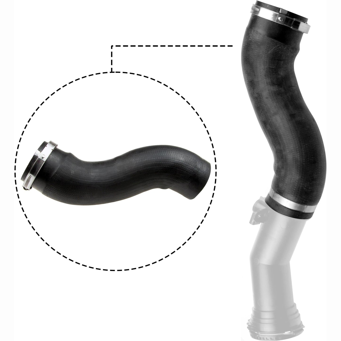 GATES GAT09-0755 Charge Air Hose