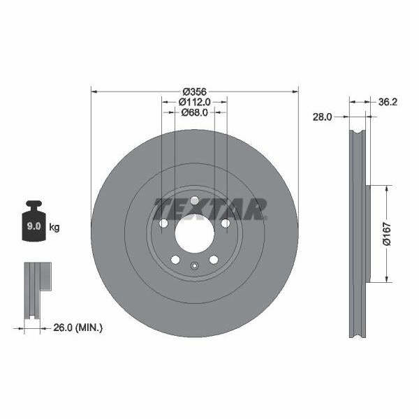 AUTOFREN SEINSA D7-088C Brake Caliper Guide Sleeve Kit