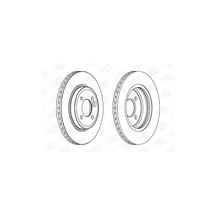 Champion 562139Ch Brake Disc