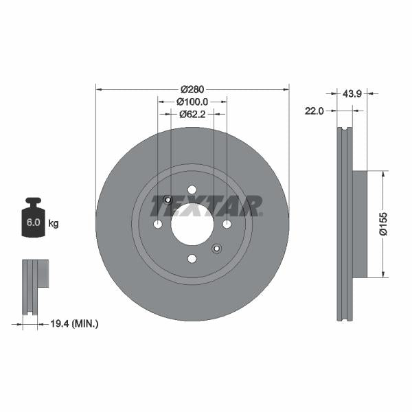 HERTH+BUSS JAKOPARTS J3340502 Brake Disc Splash Guard