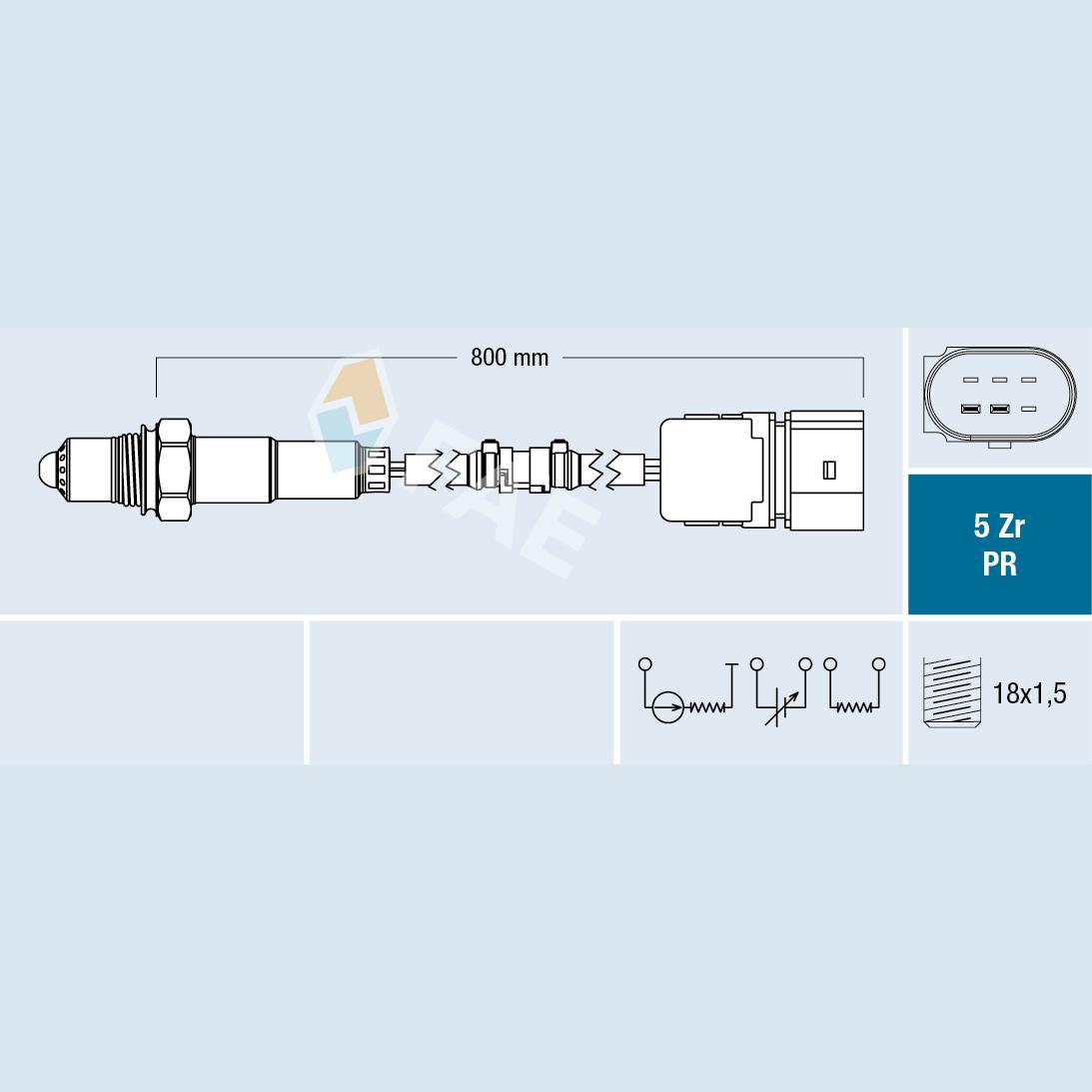 FAE AE75043 Lambda Sensor