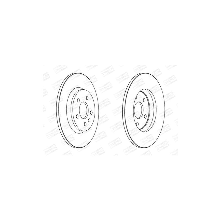 Champion 562505Ch Brake Disc