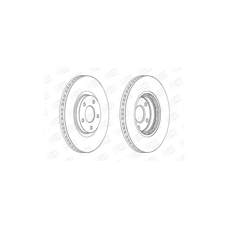 Champion 562465Ch Brake Disc