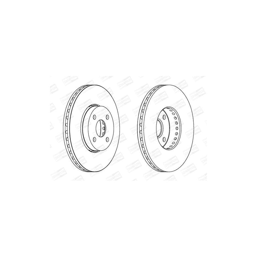 Champion 562436Ch Brake Disc