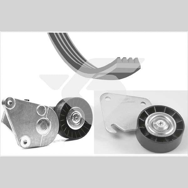HUTCHINSON HUKHV61 V-Ribbed Belt Set