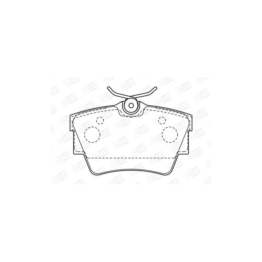 Champion 573059Ch Brake Pad Set