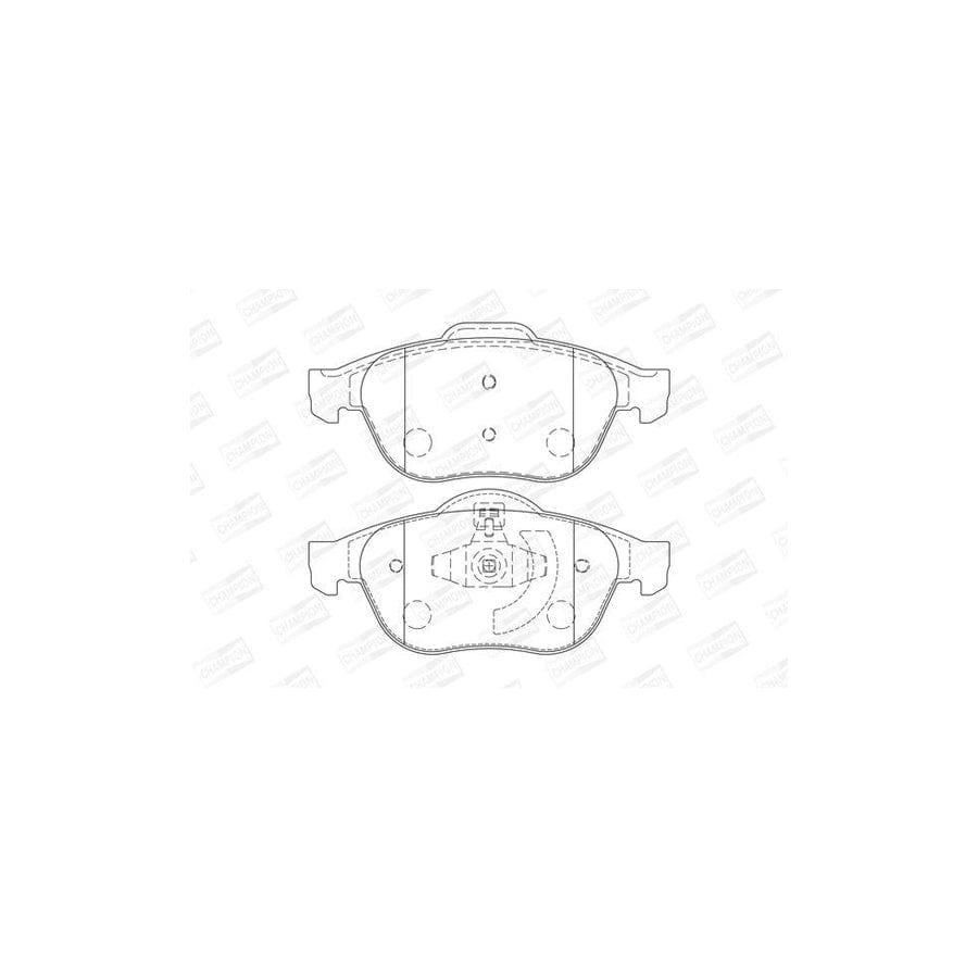 Champion 573245Ch Brake Pad Set