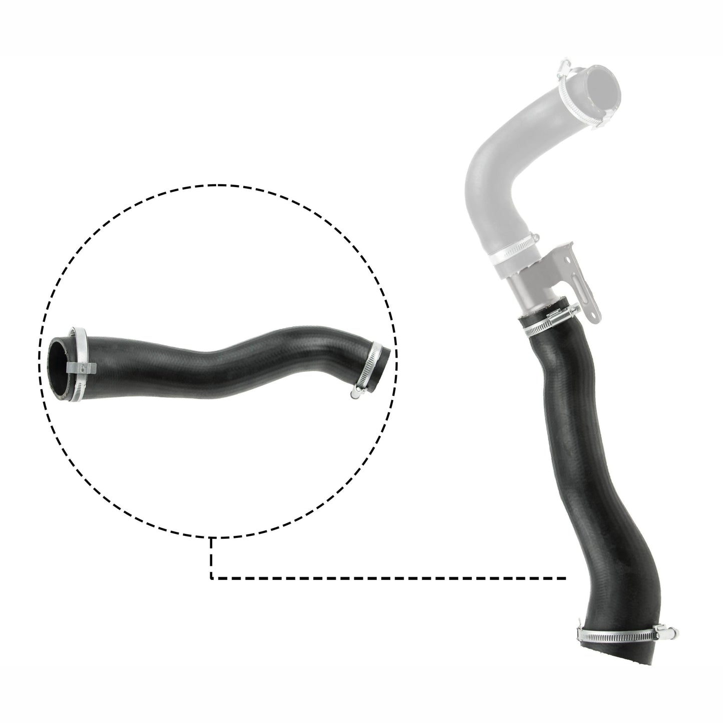 GATES GAT09-0656 Charge Air Hose