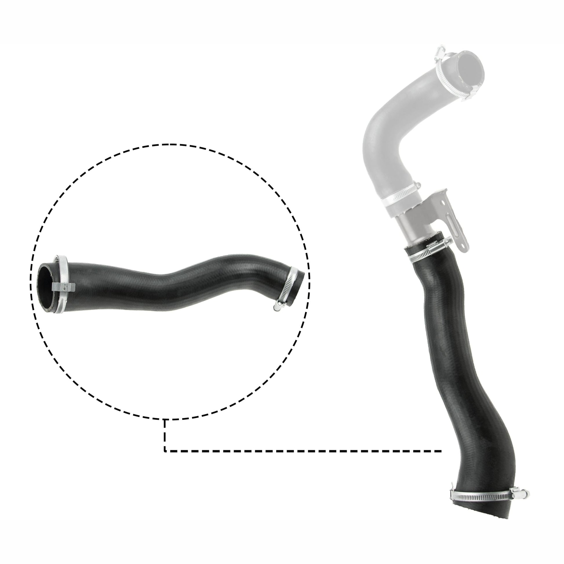 GATES GAT09-0656 Charge Air Hose