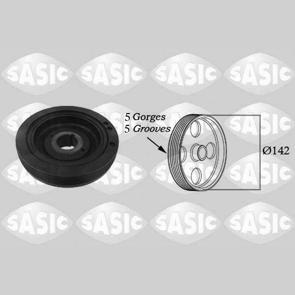 SASIC SAS5150K90 Crankshaft Belt Pulley