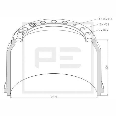 KNORR SN7241RC Brake Caliper
