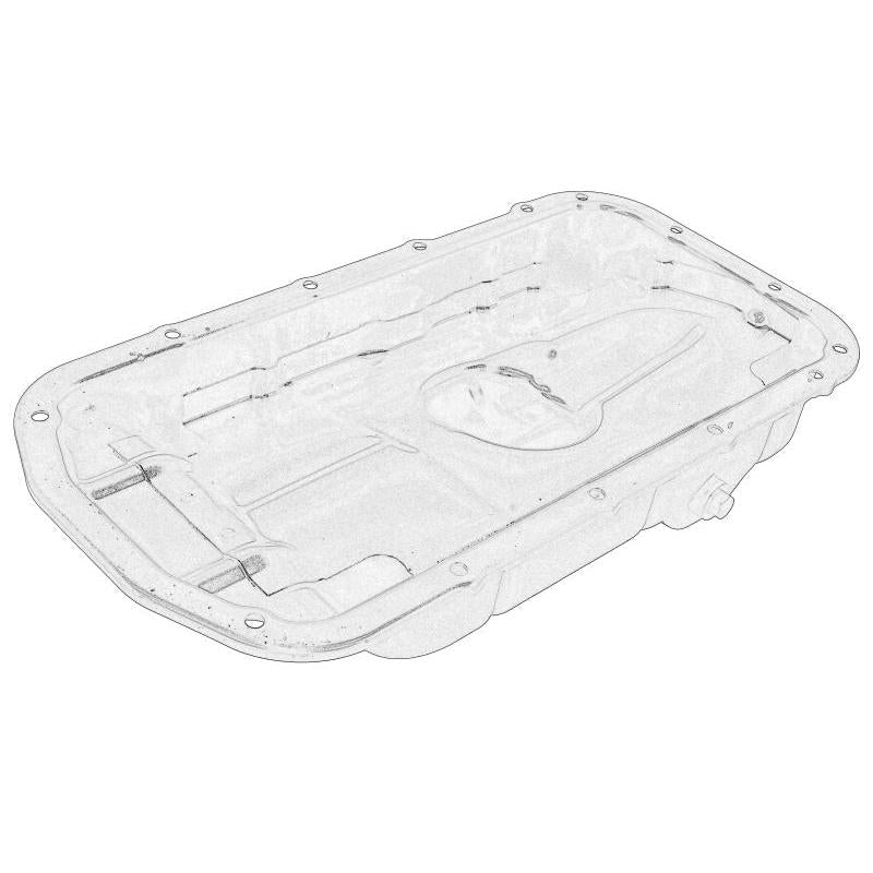 OE MITSUBISHI MN195855 Oil Sump Gasket