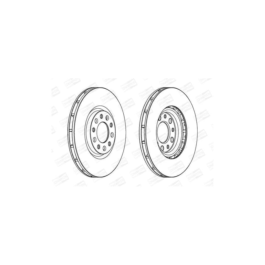 Champion 562299Ch Brake Disc