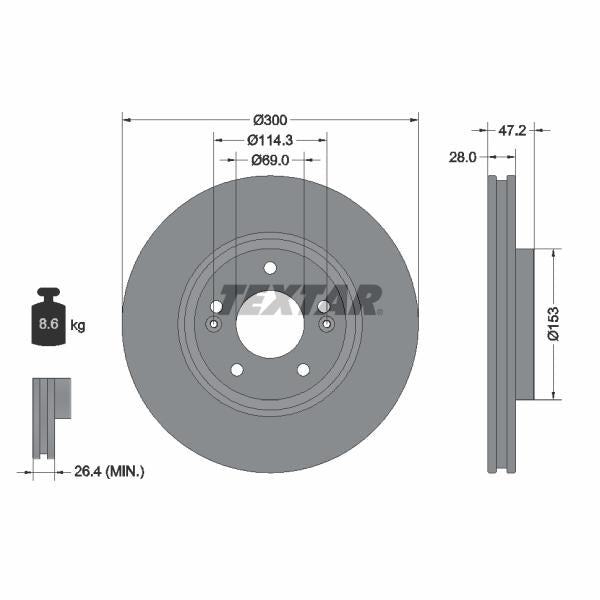 QUICK BRAKE QB113-1370X Brake Caliper Guide Sleeve Kit