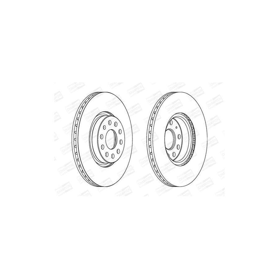 Champion 562387Ch Brake Disc