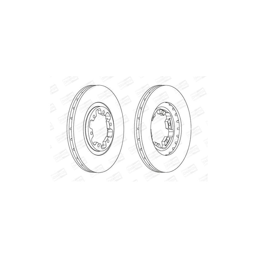 Champion 562388Ch Brake Disc
