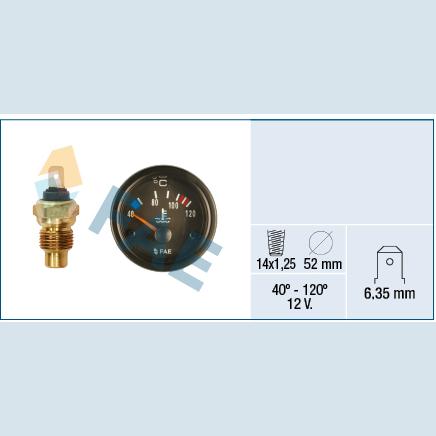 FAE FAE99820 Coolant Temperature Gauge