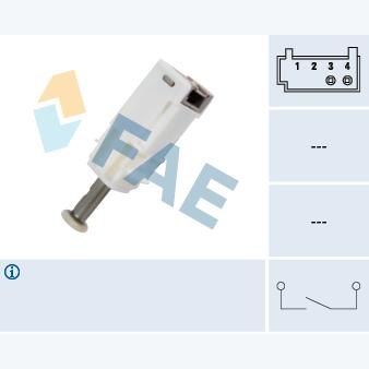FAE FAE24791 Clutch Control (Cruise Control) Switch