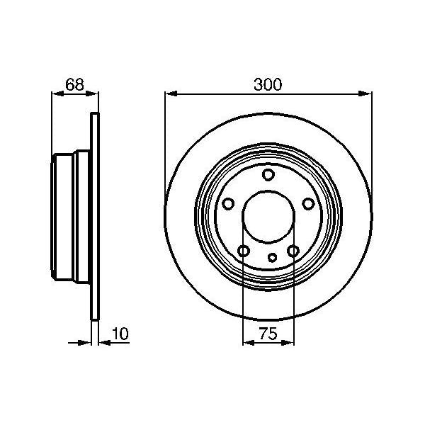 WABCO 9617230080 Parking Brake Valve