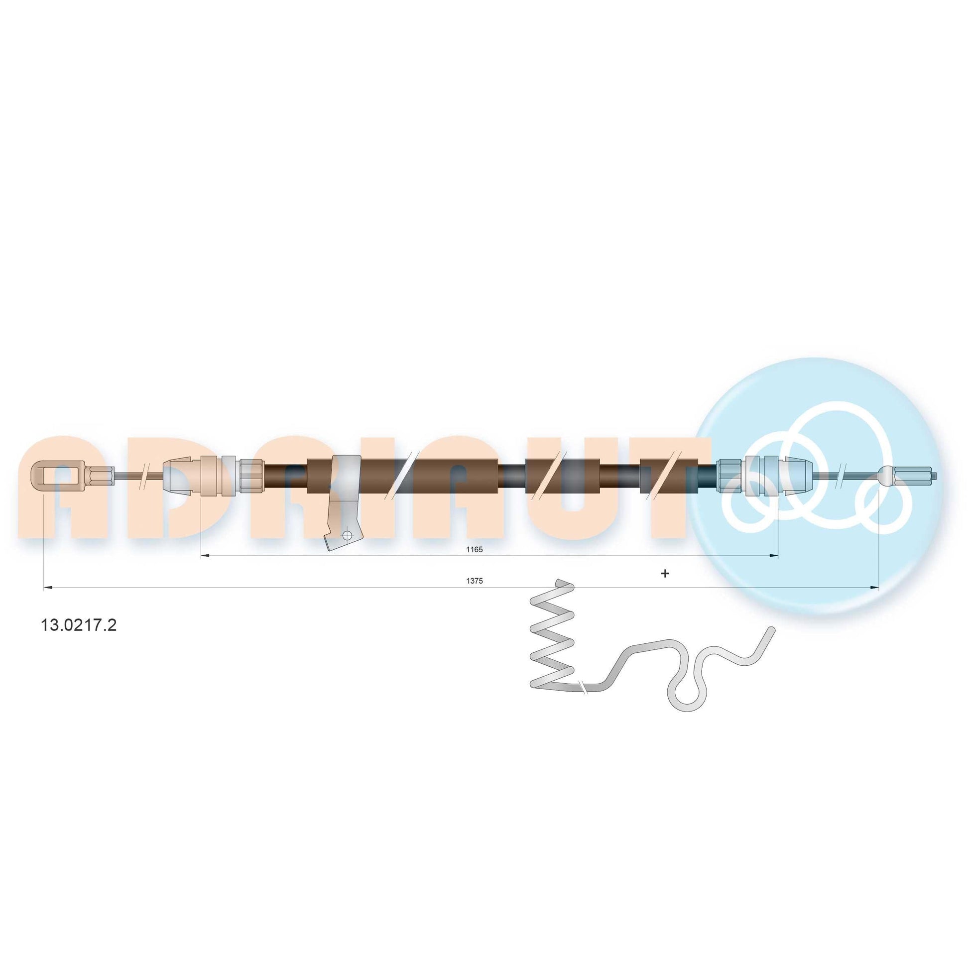 WABCO 8971314134 Vacuum Pump Membrane