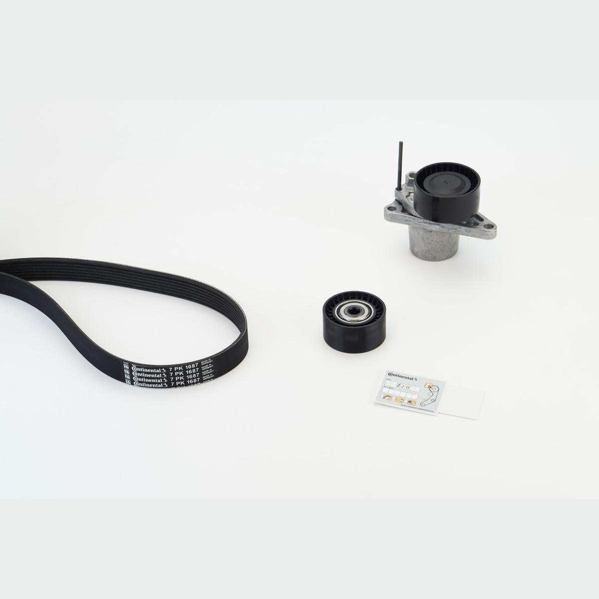 CONTITECH 7PK1687K1 Timing Belt Set