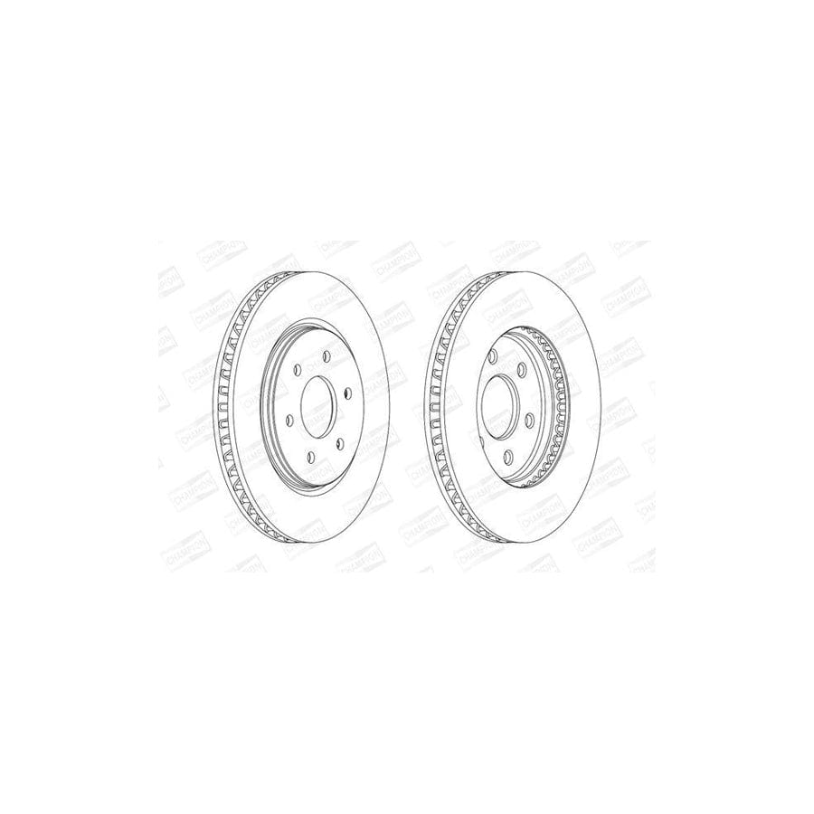 Champion 562813Ch Brake Disc
