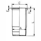 KOLBENSCHMIDT 88788110 Cylinder Liner