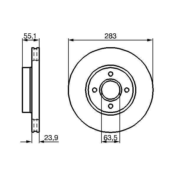 WABCO 9617222527 Parking Brake Valve