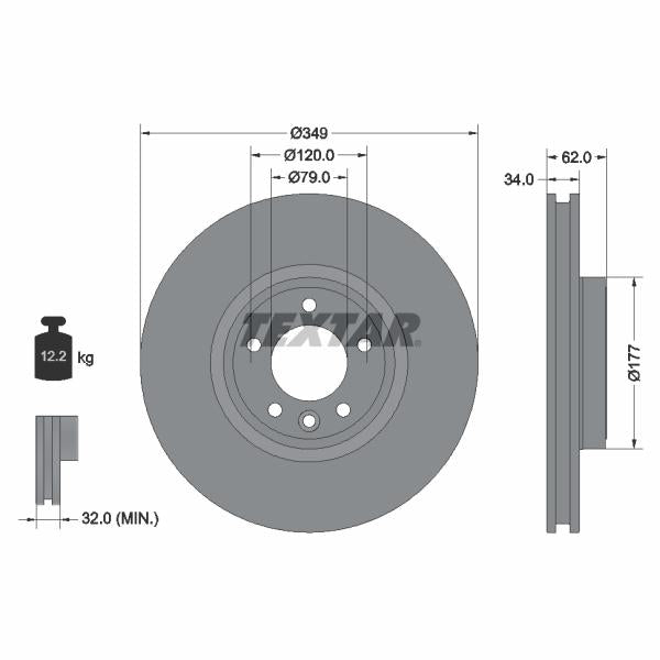 AUTOFREN SEINSA D7-290C Brake Caliper Guide Sleeve Kit