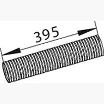 DINEX DIN47293 Exhaust System Corrugated Pipe
