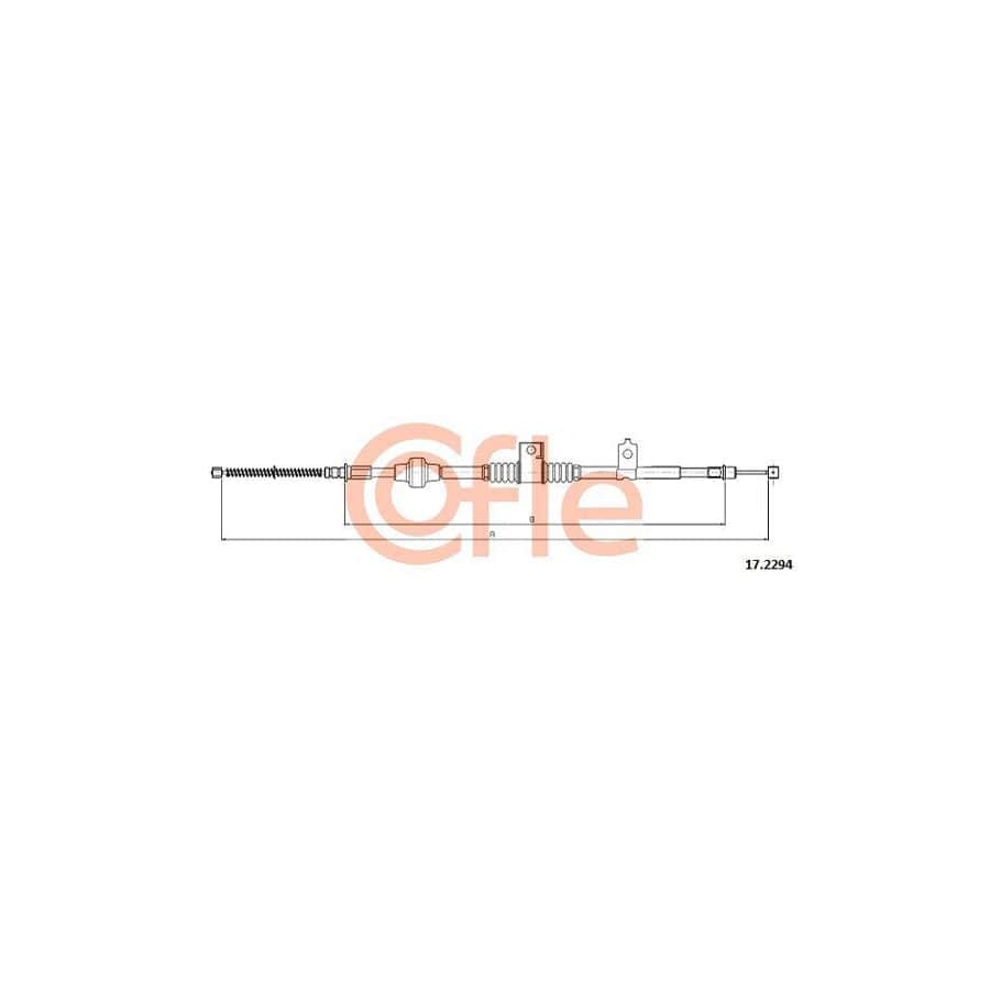 Cofle 17.2294 Hand Brake Cable