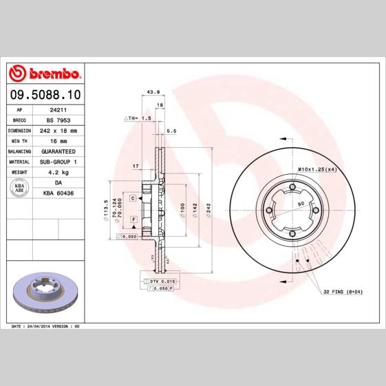 OE VW 4M0615269B Disc Brake Caliper Repair Kit