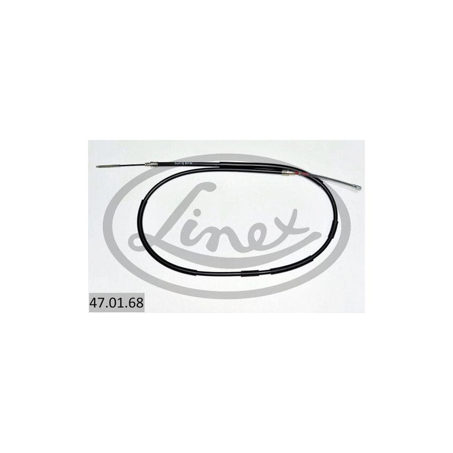 Linex 47.01.68 Cable, Service Brake for VW Caddy II Pickup (9U7)