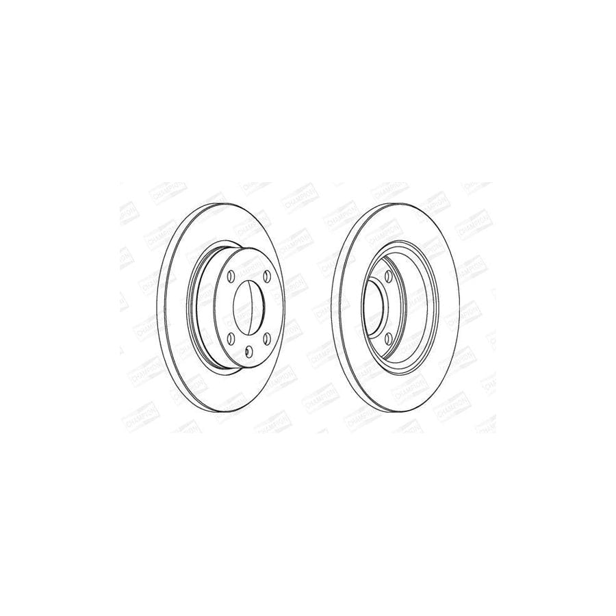 Champion 562073Ch Brake Disc