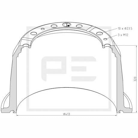 KNORR K153784X50 Brake Caliper