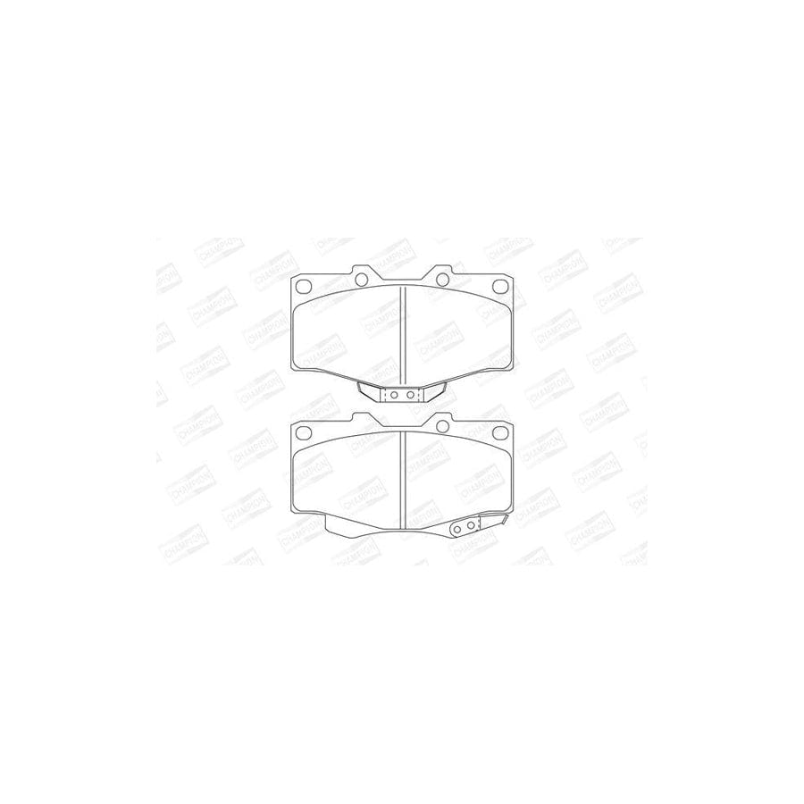 Champion 572140Ch Brake Pad Set