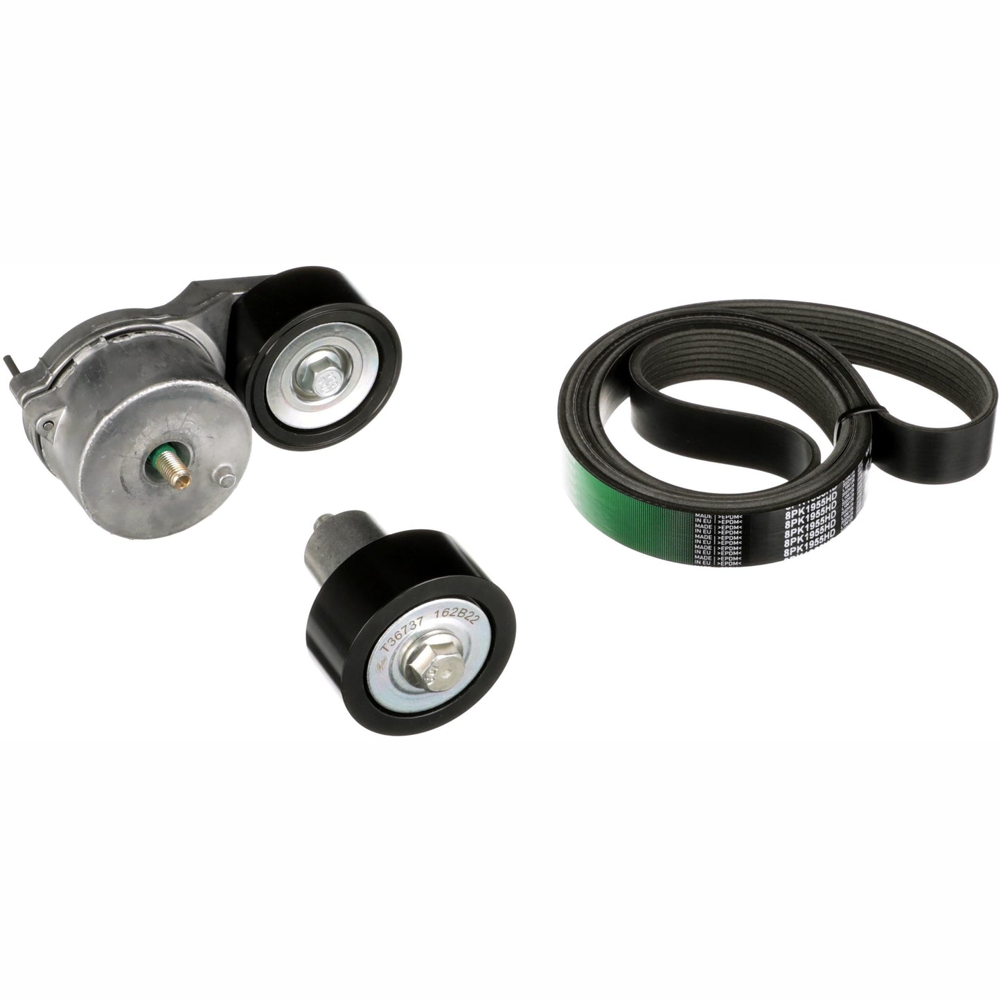 GATES GATK018PK1955HD V-Ribbed Belt Set