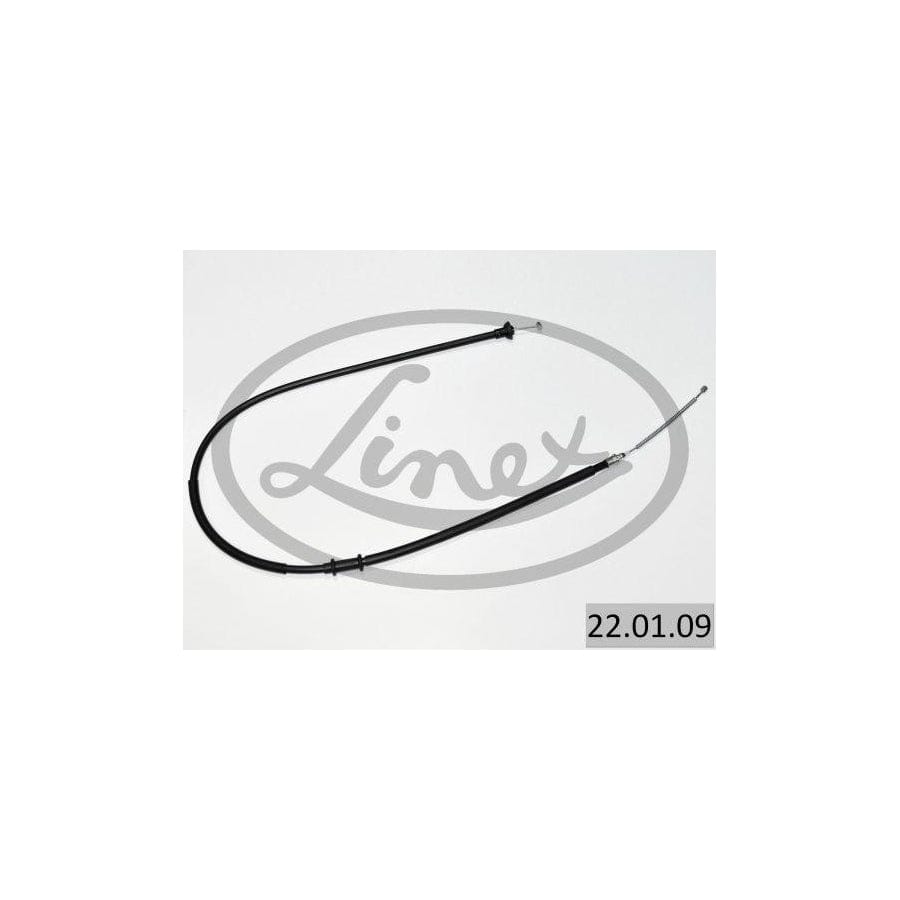 Linex 22.01.09 Cable, Service Brake for Lancia Ypsilon II (843)